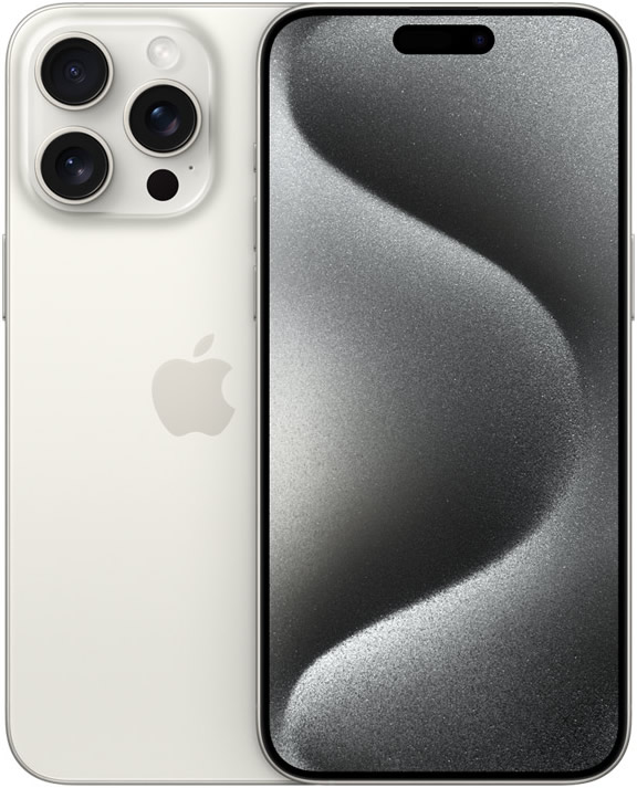 iPhone 15 Pro Max ホワイトチタニウム
